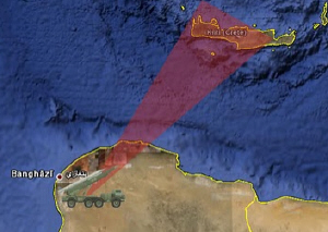 Βαλλιστικός τρόμος λιβυκών SCUD-C επάνω από την Κρήτη